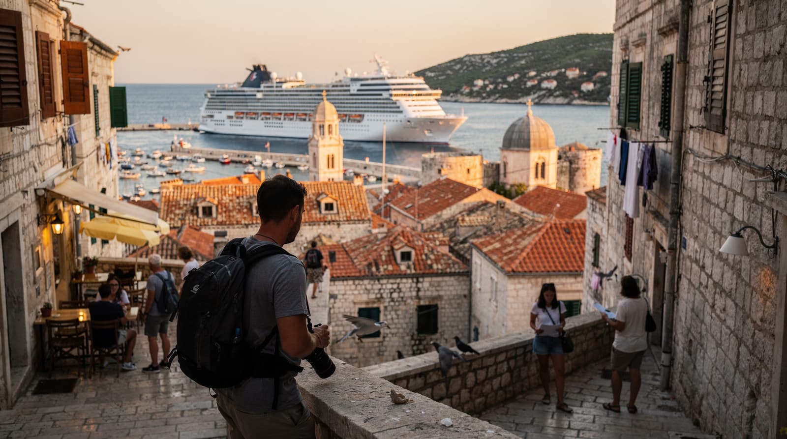 How to time the Old Town around cruise ships