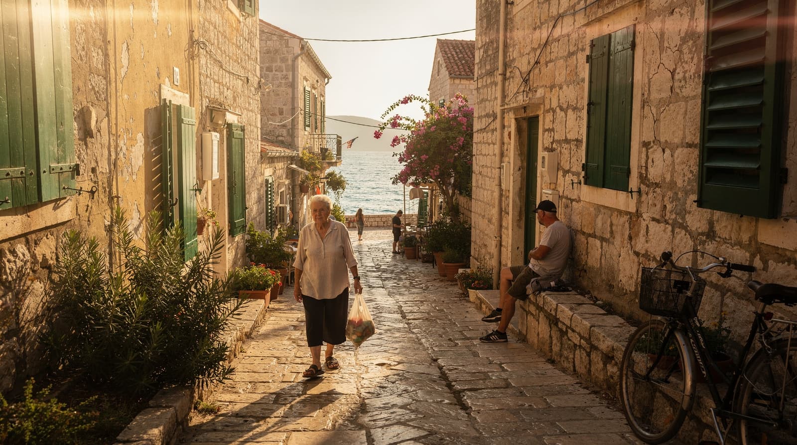 Lopud: a slow day on the car-free Elaphiti island