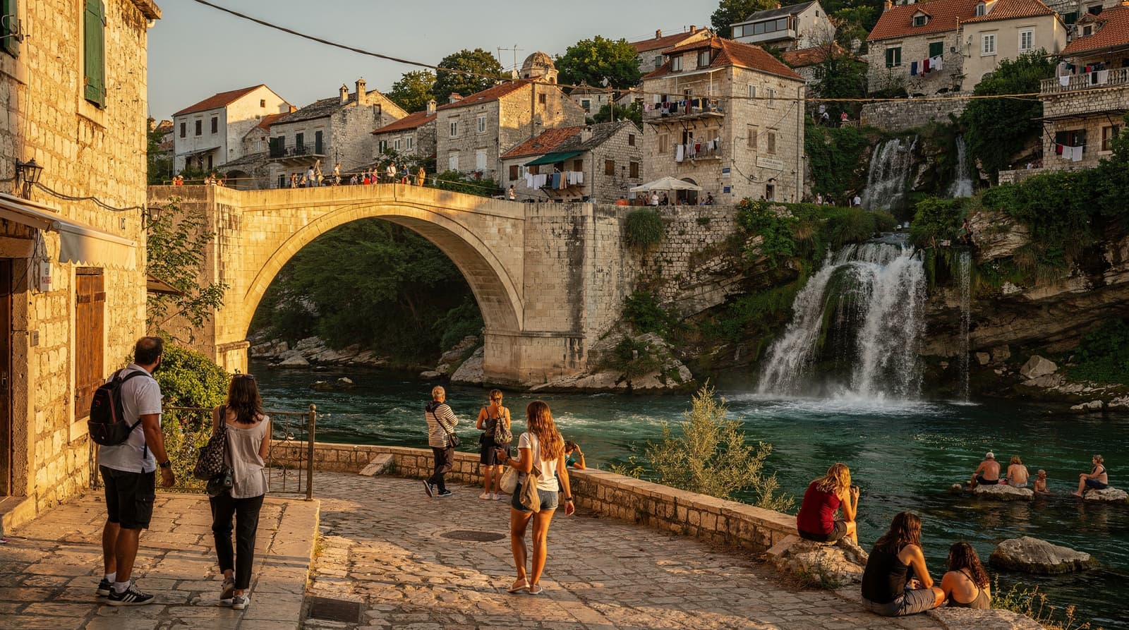 Crossing into Bosnia: a day in Mostar and Kravice