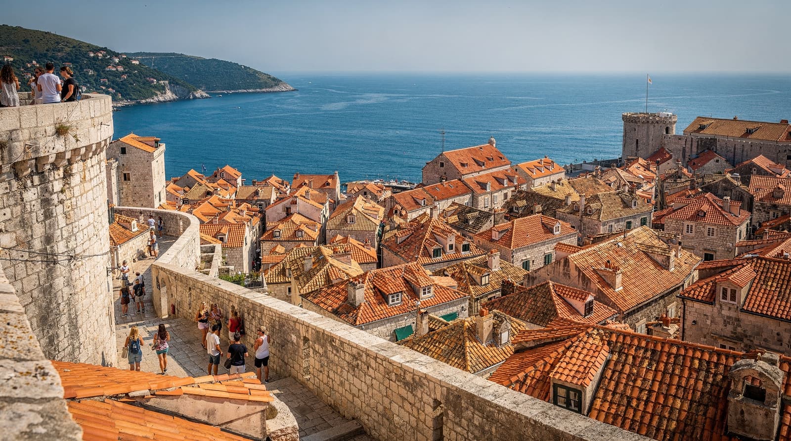 Dubrovnik Old Town: inside the medieval walls