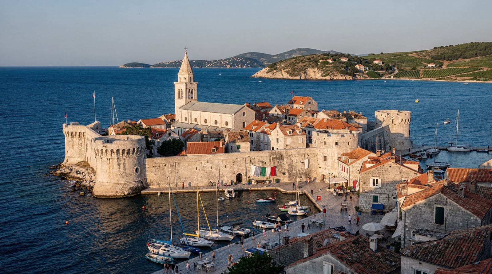 Korčula: walled town, wine country, and island life