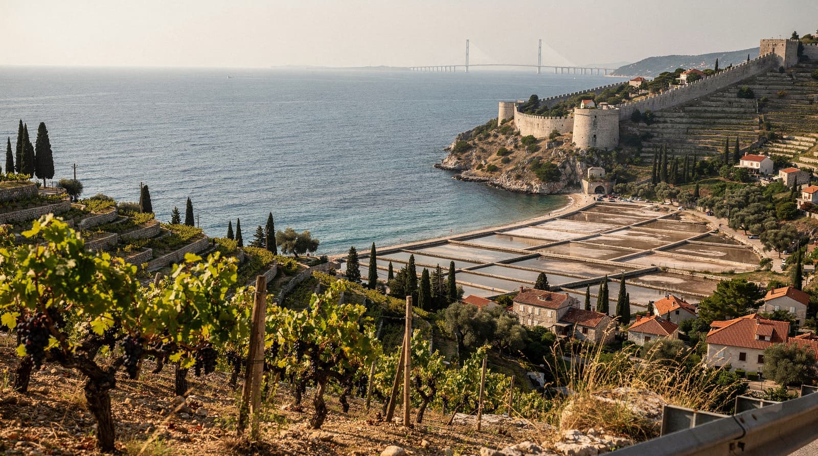 Pelješac peninsula: wine, beaches & the bridge south of Dubrovnik
