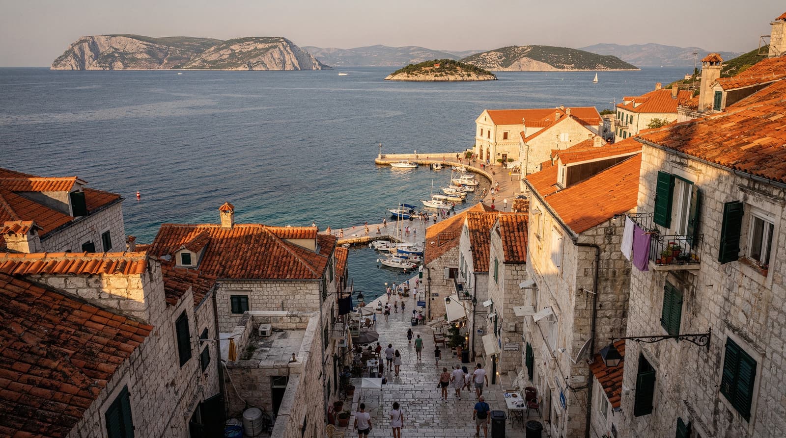 Trogir: a UNESCO island old town a short drive from Split