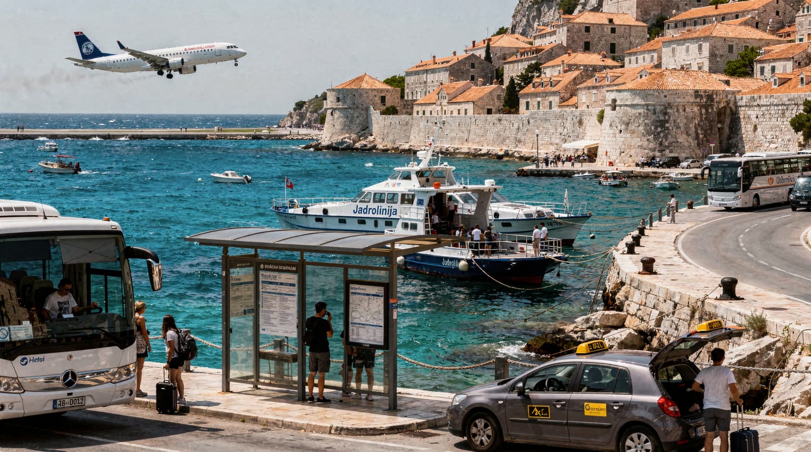 How to get to Dubrovnik: all travel options compared