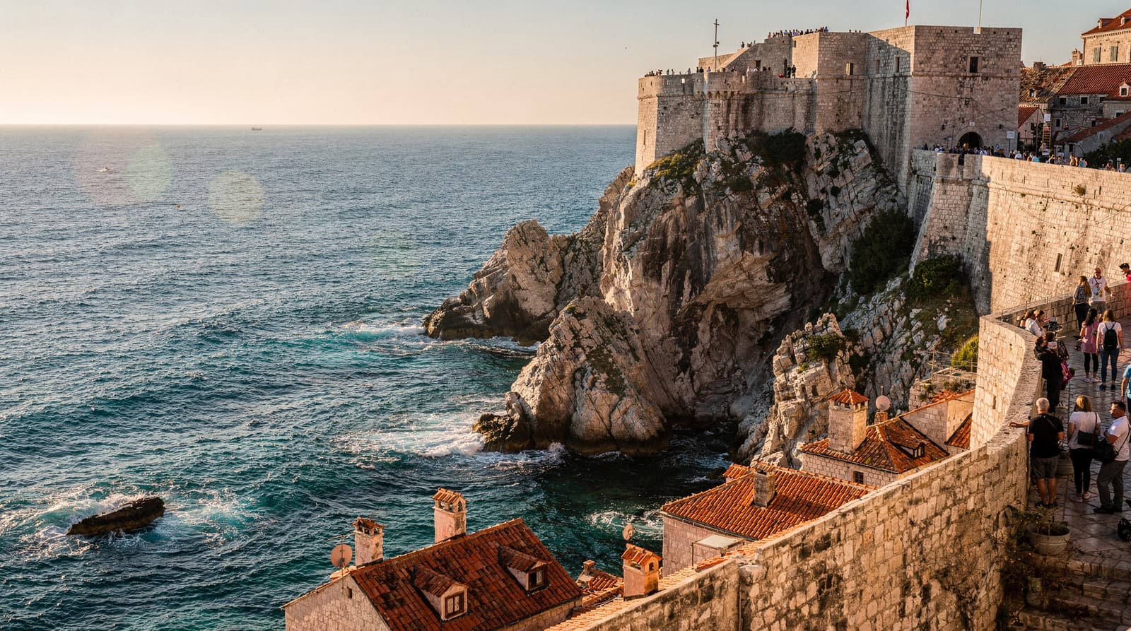 Lovrijenac fortress: Dubrovnik's sea-cliff stronghold and GoT location
