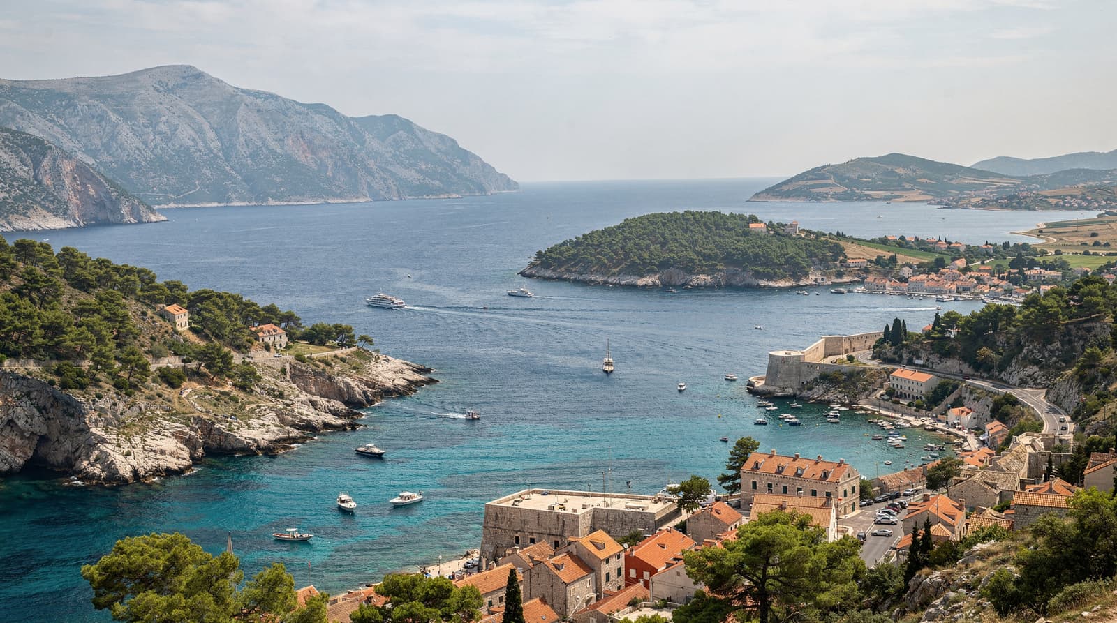 South Dalmatia wine routes: connecting Pelješac, Korčula, and Konavle